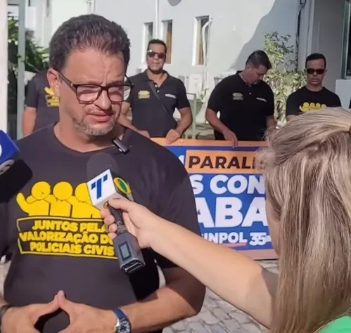 
          Imagem ilustrativa da imagem Sindicato dos policiais civis faz balanço da paralisação e anuncia novos atos
          