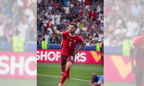 
          Imagem ilustrativa da imagem Suíça supera a Itália, quebra tabu e já iguala a sua melhor campanha na Eurocopa
          