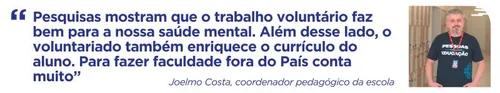 
          Imagem ilustrativa da imagem Trabalho voluntário ganha força nas escolas
          
