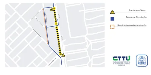 
          Imagem ilustrativa da imagem Trecho interditado na Avenida Recife para obra de drenagem a partir desta segunda
          