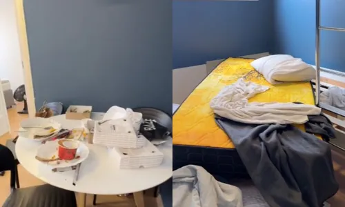 
          Imagem ilustrativa da imagem VÍDEO | Apartamento alugado no Airbnb é entregue cheio de lixo
          