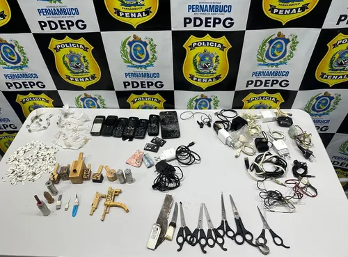 
          Imagem ilustrativa da imagem Vistoria em presídio encontra drogas, celulares e armas brancas
          