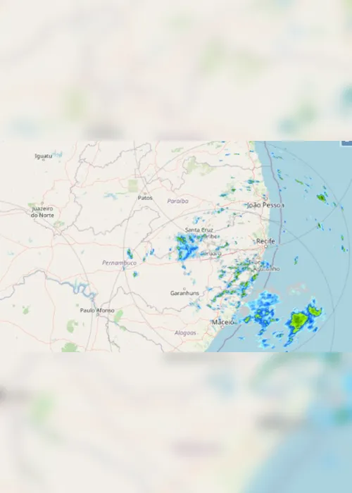Imagem ilustrativa da imagem APAC alerta: chuvas fortes e moderadas podem atingir 4 regiões a partir desta noite