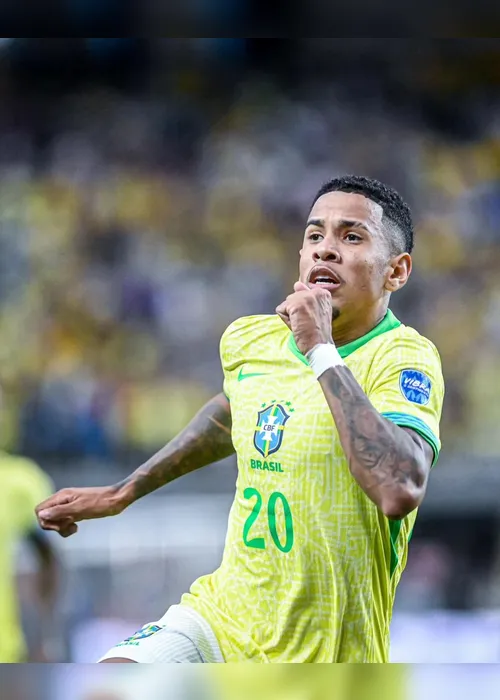 Imagem ilustrativa da imagem Brasil goleia na Copa América com brilho de Vini Jr e competência de jogador do ES