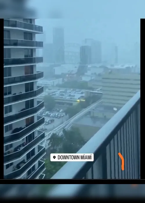 Imagem ilustrativa da imagem Governador da Flórida declara estado de emergência por conta de chuvas fortes