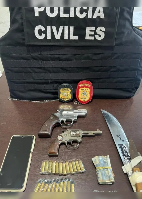 Imagem ilustrativa da imagem Investigado como mandante de crime, homem de 68 anos é preso no ES