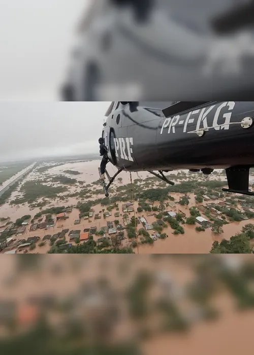 Imagem ilustrativa da imagem Mortos em chuvas no RS sobem para 95 e afetados passam de 1,4 milhão