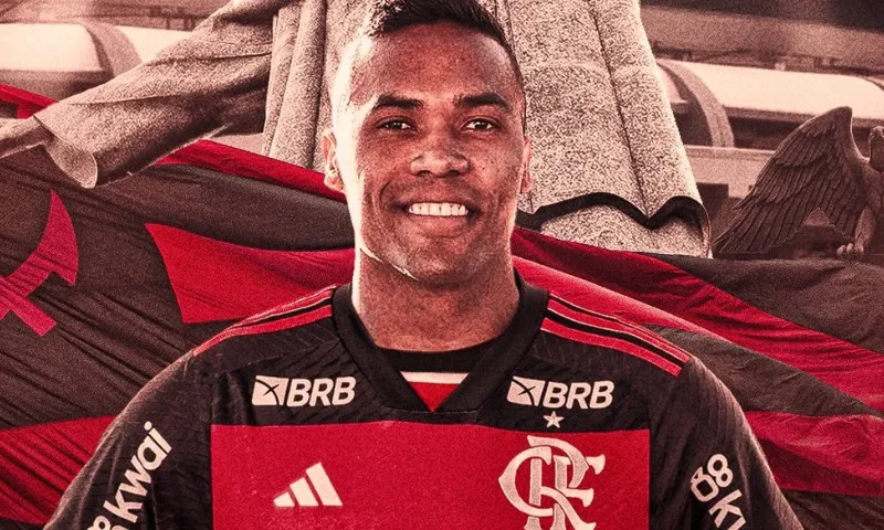 Imagem ilustrativa da imagem Flamengo oficializa a contratação do lateral-esquerdo Alex Sandro