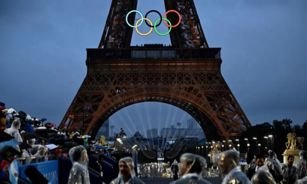 Veja fotos da abertura dos Jogos Olímpicos de Paris