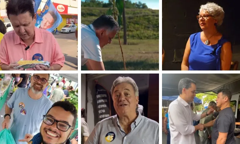 Imagem ilustrativa da imagem Aposta até em ir ao bar para ver futebol: veja a agenda dos candidatos nesta quinta