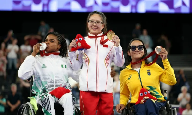 Imagem ilustrativa da imagem Brasil ganha 9 medalhas, mas cai para o sexto lugar na Paralimpíada