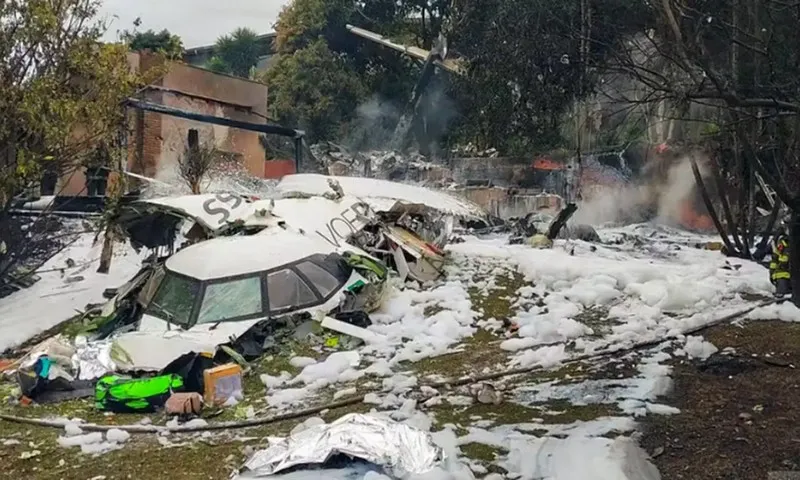 Imagem ilustrativa da imagem Relatório do Cenipa sobre queda de avião em SP sai em 30 dias