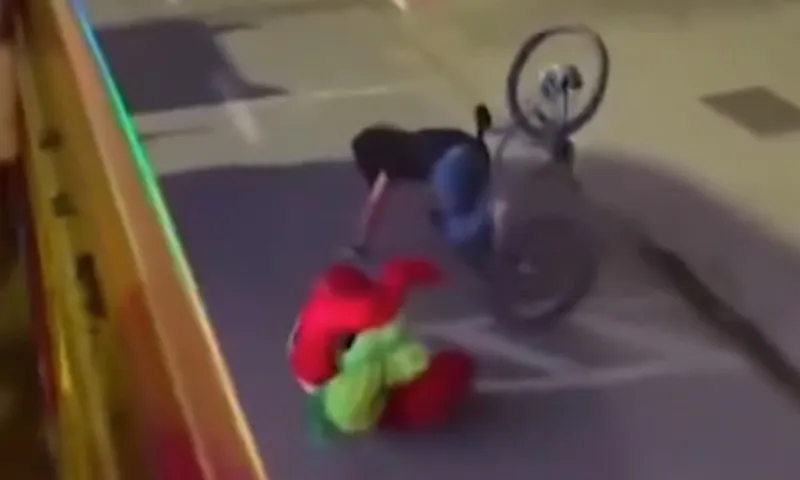 Imagem ilustrativa da imagem "Fofão" atropelado por ciclista no ES fala sobre vídeo que viralizou