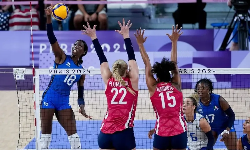 Imagem ilustrativa da imagem Itália supera Estados Unidos e conquista inédito ouro olímpico no vôlei feminino