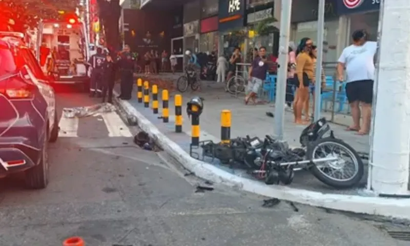 Imagem ilustrativa da imagem Motociclista morre após tentar fugir de viatura em Vila Velha