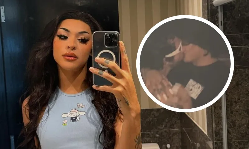 Imagem ilustrativa da imagem Pabllo Vittar deixa web eufórica ao mostrar beijão em cantor; saiba quem é