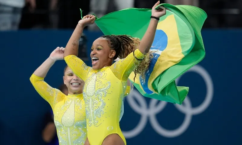 Imagem ilustrativa da imagem Como as mulheres têm salvado o Brasil na Olimpíada de Paris