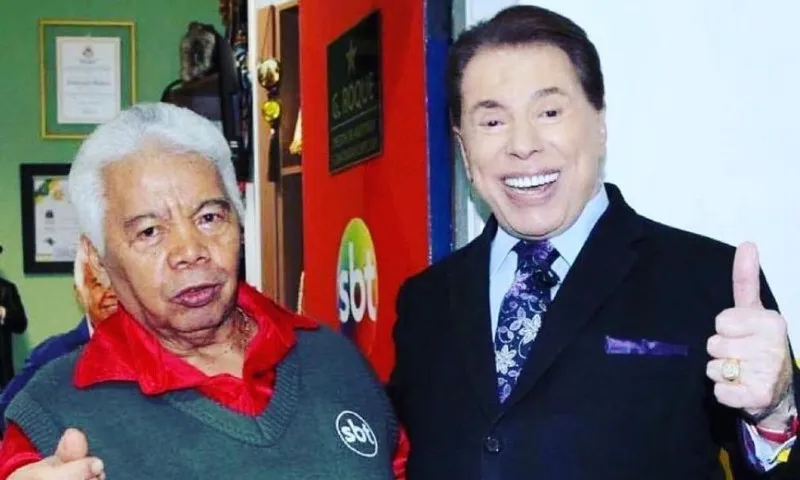 Imagem ilustrativa da imagem Roque, colega de Silvio Santos por mais de 60 anos, publica despedida emocionante