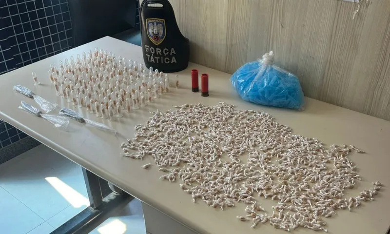 Imagem ilustrativa da imagem Suspeito é detido em Vila Velha com mais de 800 pedras de crack em mochila