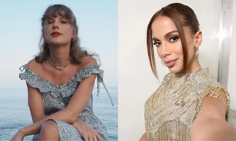 Imagem ilustrativa da imagem Taylor Swift domina e Anitta recebe três indicações no VMA, prêmio da MTV