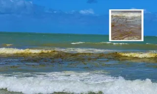 Imagem ilustrativa da imagem Mar de Boa Viagem "ferve" com bolhas desconhecidas: substância assusta banhistas
