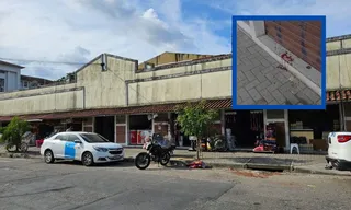 Imagem ilustrativa da imagem Tiroteio no Mercado do Cordeiro deixa dois mortos e um ferido