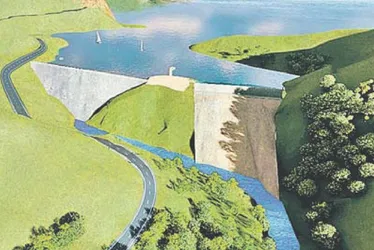 Imagem ilustrativa da imagem Barragem com 53 metros de altura começa a ser construída