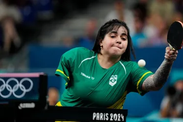 Imagem ilustrativa da imagem Brasil perde e equipe feminina dá adeus ao tênis de mesa nas Olimpíadas
