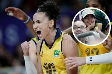 Imagem ilustrativa da imagem Com Fadinha na torcida, Brasil vence Polônia no vôlei feminino