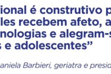 Imagem ilustrativa da imagem Conviver com netos faz bem à saúde mental de idosos