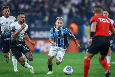 Imagem ilustrativa da imagem Corinthians é salvo no fim por Garro e empata com o Grêmio em jogo movimentado