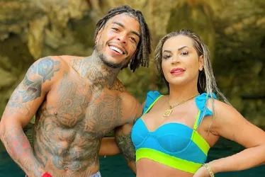 Imagem ilustrativa da imagem Deolane Bezerra ganhou fama após relacionamento com MC Kevin; relembre