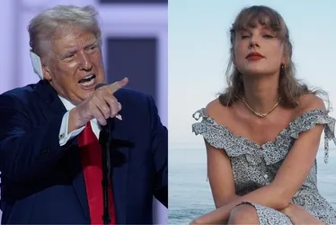 Imagem ilustrativa da imagem Trump diz que nunca foi fã de Taylor Swift após apoio da cantora a Kamala Harris