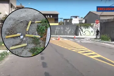 Imagem ilustrativa da imagem Dinamites são detonadas por esquadrão antibombas em Vila Velha; assista