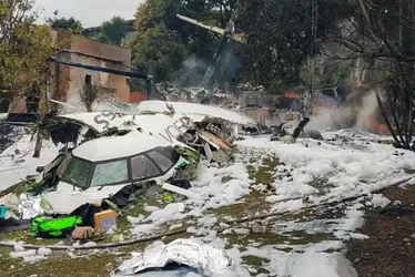 Imagem ilustrativa da imagem Relatório do Cenipa sobre queda de avião em SP sai em 30 dias