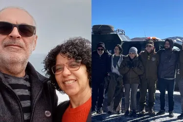 Imagem ilustrativa da imagem Família reencontra casal que sumiu em viagem ao Chile: 'Estão muito bem'