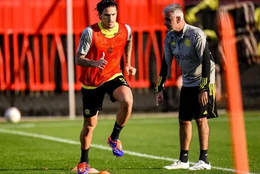 Imagem ilustrativa da imagem Flamengo vai reavaliar Pedro antes de definir os próximos passos após lesão