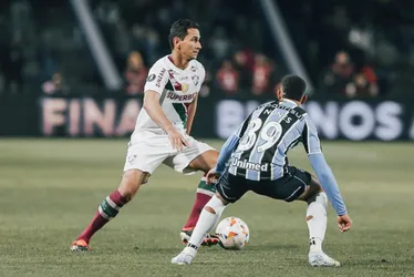 Imagem ilustrativa da imagem Fluminense leva virada do Grêmio e sai em desvantagem nas oitavas da Libertadores