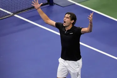 Imagem ilustrativa da imagem Fritz derrota Tiafoe e vai disputar a final do US Open contra Sinner no domingo