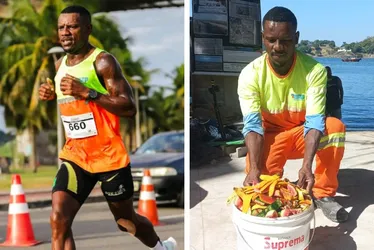 Imagem ilustrativa da imagem “Gari Bolt” é destaque em meia-maratona na Serra