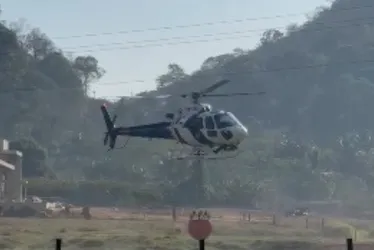 Imagem ilustrativa da imagem Helicóptero ajuda a combater incêndio em Castelo