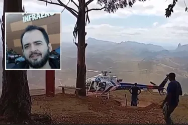 Imagem ilustrativa da imagem Homem morre e mulher fica ferida após carro cair de ribanceira no ES