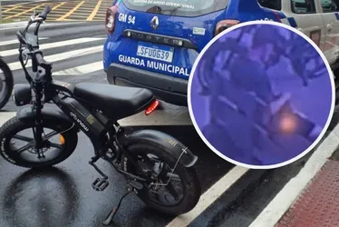 Imagem ilustrativa da imagem Idoso furta bicicleta elétrica, vai à loja para trocar bateria e acaba preso no ES