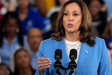 Imagem ilustrativa da imagem Kamala Harris fala sobre preço de alimentos e diz querer reduzir custos de remédios