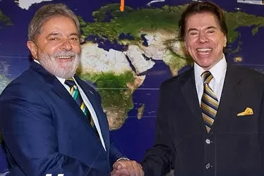 Imagem ilustrativa da imagem Lula se manifesta sobre a morte de Sílvio Santos