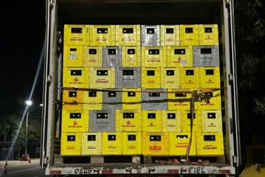 Imagem ilustrativa da imagem Mais de 900 caixas de cerveja são apreendidas durante fiscalização na BR-101 no ES