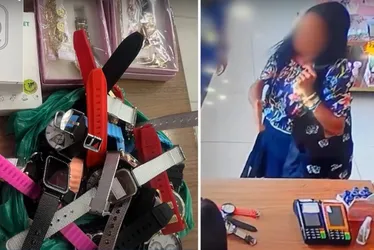 Imagem ilustrativa da imagem Mulher é presa após furtar relógios e agredir funcionária em loja na Serra