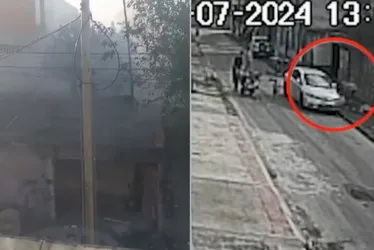 Imagem ilustrativa da imagem Mulher suspeita de esfaquear vizinho tem casa incendiada na Serra