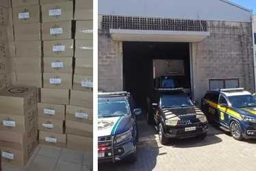 Imagem ilustrativa da imagem Operação da PF, PRF e Receita Federal apreende mais de 7 milhões de cigarros