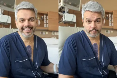 Imagem ilustrativa da imagem Otaviano explica por que demorou em contar sobre aneurisma para Flávia Alessandra